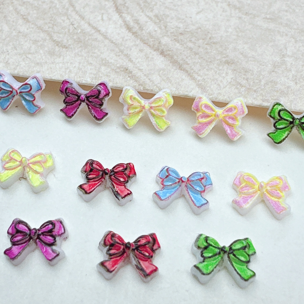 Phone Accessories Clipart - 30/50/100 pièces, décorations Nail Art avec