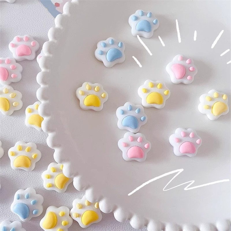 Phone Accessories Clipart - 30 Breloques en Résine Patte de