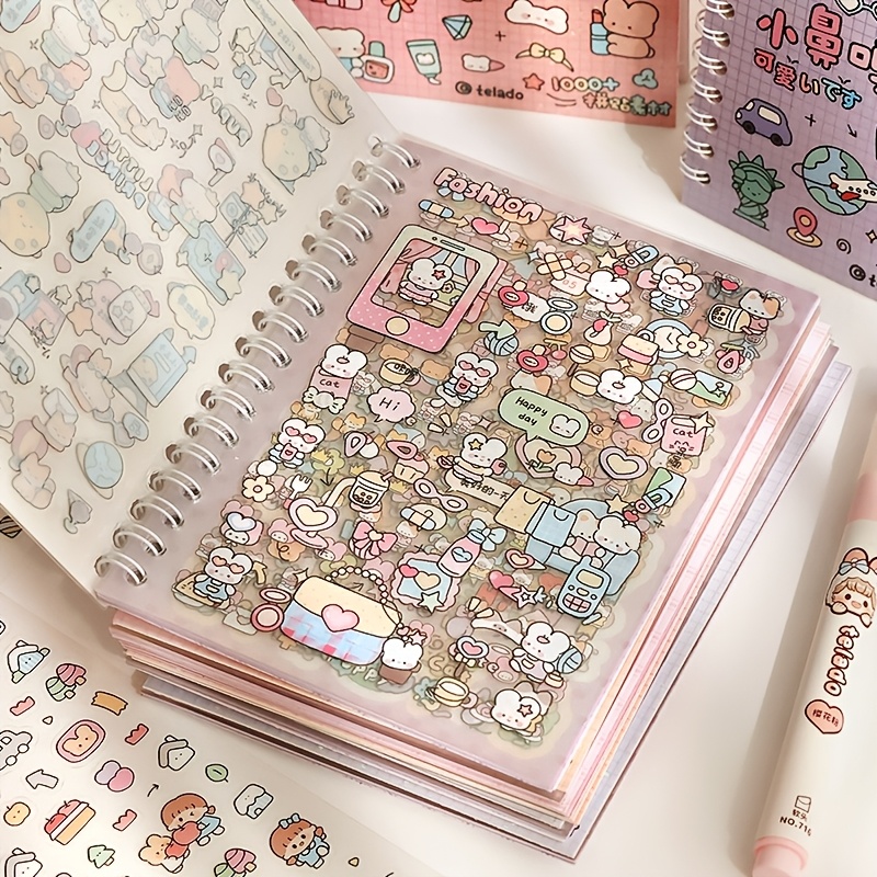 Phone Accessories Clipart - Autocollants décoratifs mignons de style dessin