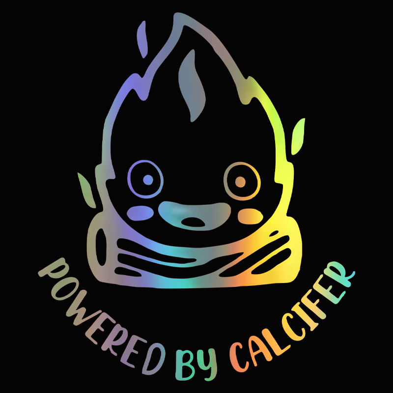 Phone Accessories For Your Car - Alimenté par Calcifer bouchon de réservoir
