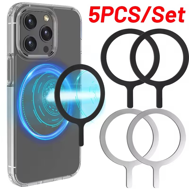Phone Accessories Magnetic - 5-1 autocollants adhésifs pour chargeur sans