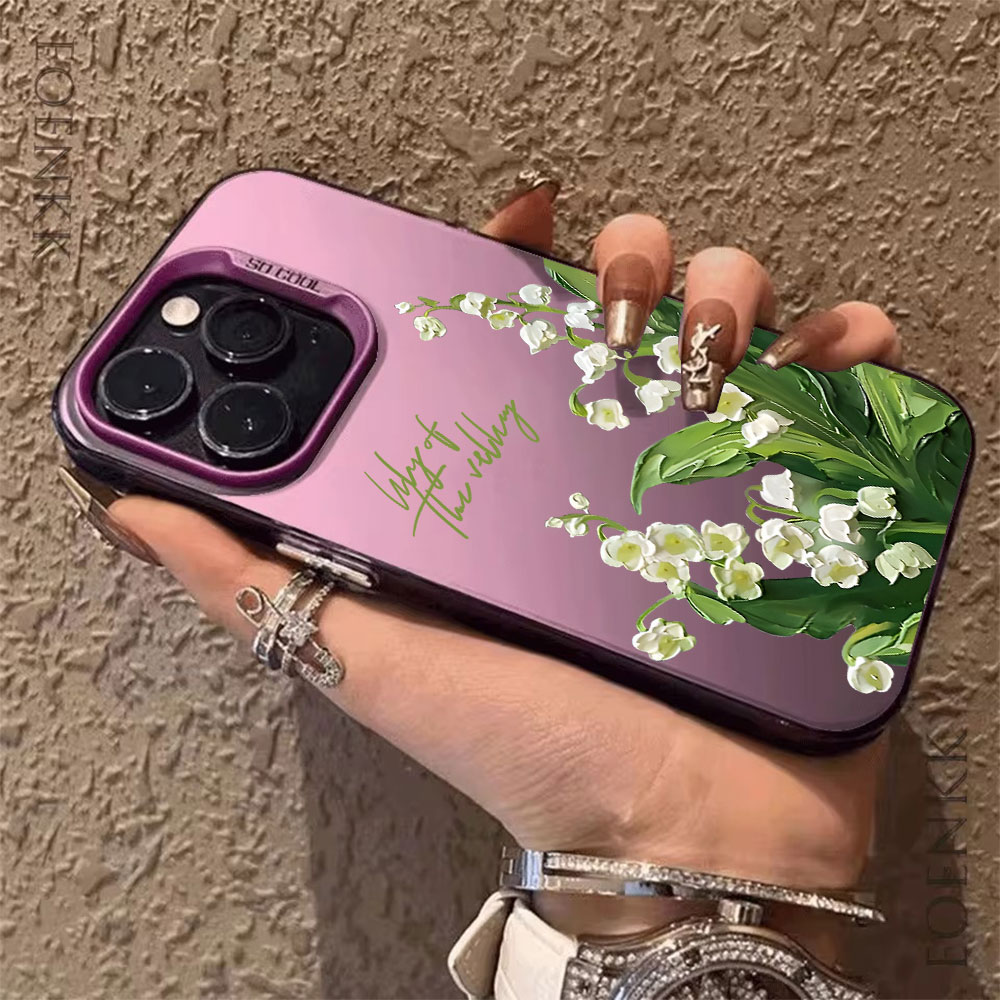 Phone Accessories To Sell - Coque de téléphone antidérapante motif Muguet
