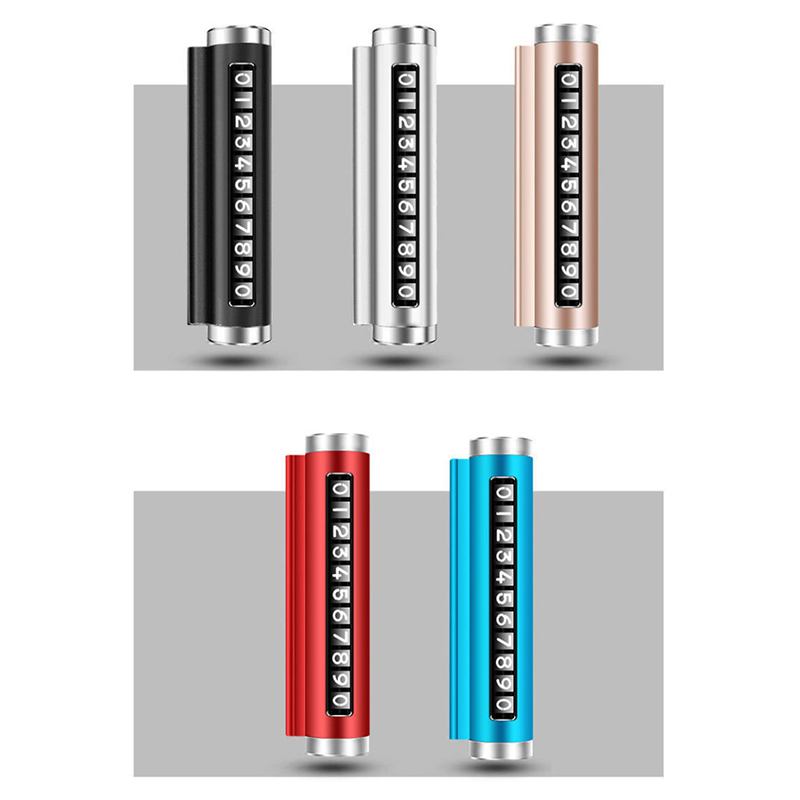 Phone Accessories For Car - Carte de stationnement temporaire de voiture