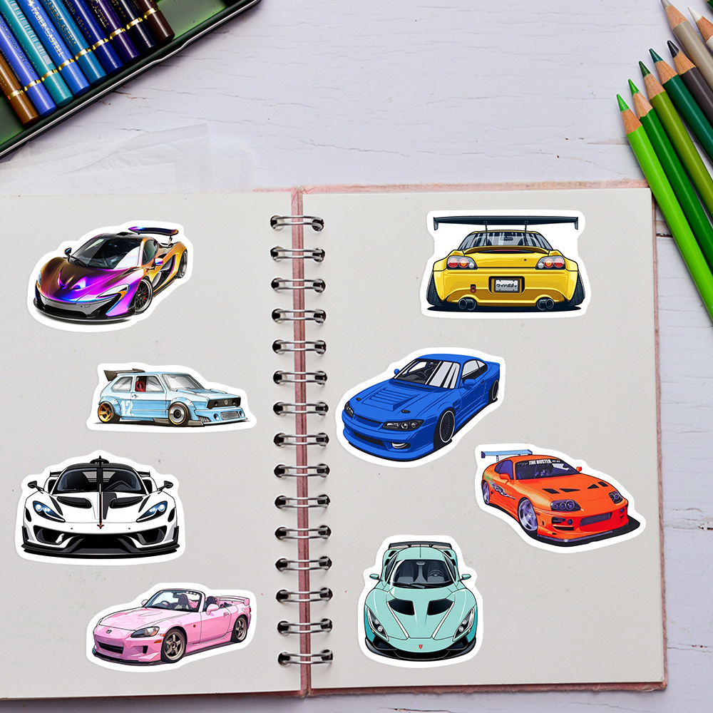 Autocollants en vinyle JDM pou - Phone Accessories For Your Car avis et prix