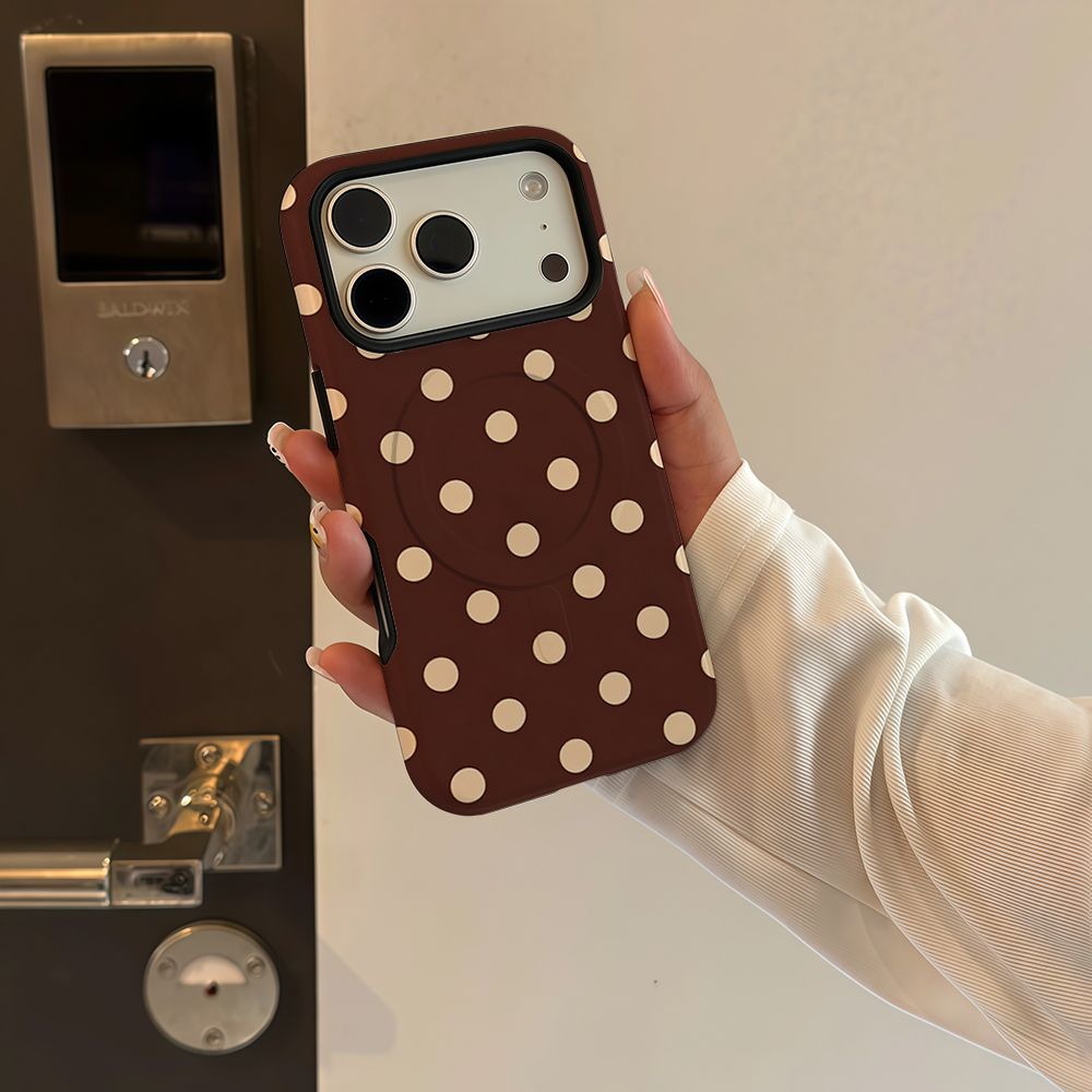 Coque de téléphone marron beig - Phone Accessories Magnetic avis et prix