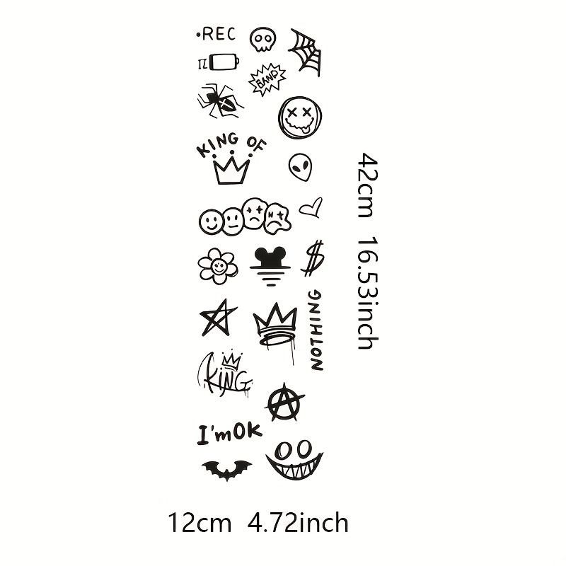 1 set d'autocollants décoratif - Phone Accessories Rack avis et prix
