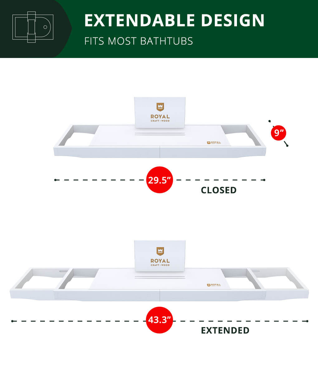 Plateau de bain extensible de  - Phone Accessories Rack avis et prix